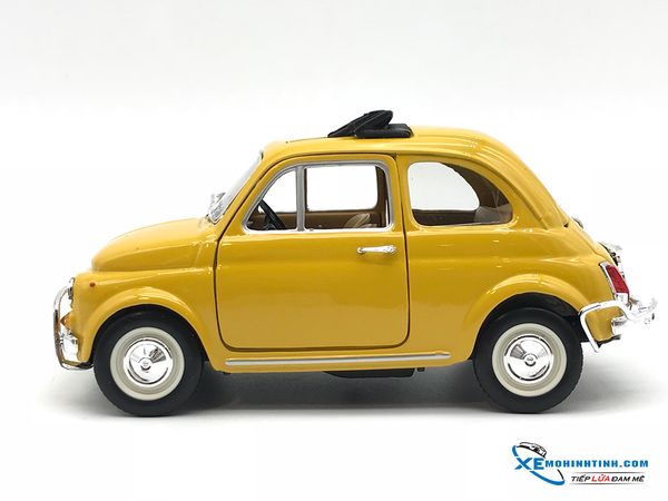 New Fiat 500 L Bburago 1:24 (Vàng)