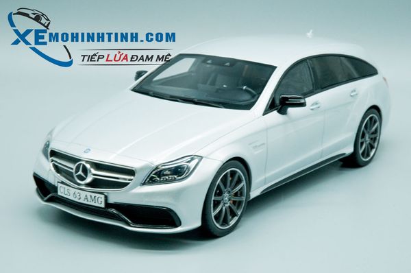 XE MÔ HÌNH MERCEDES BENZ CLS SHOOTING BRAKE 1:18 GTSPIRIT (BẠC)