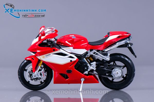 XE MÔ HÌNH MV AGUSTA F4 RR 2012 1:12 MAISTO (ĐỎ)