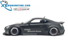 1:18 ROCKET BUNNY TOYOTA 86 (MATT BLACK/BLACK WHEELS)