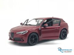 Xe Mô Hình Alfa Romeo Stelvio 1:24 Bburago ( Đỏ Đô )