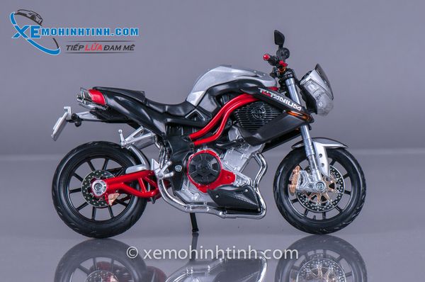 Xe Mô Hình Benelli Tre Titanium 1:12 Maisto (Xám)