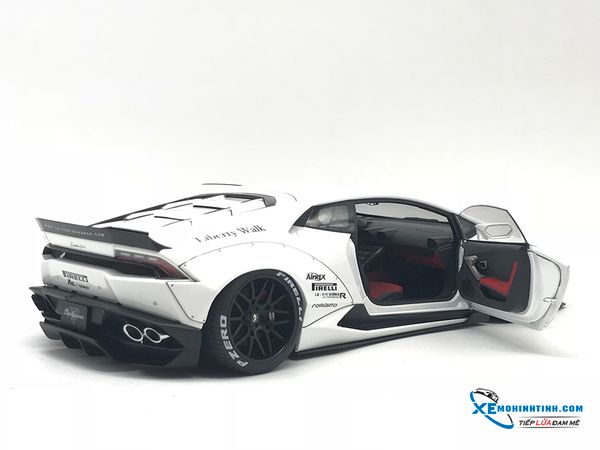 1/18 LIBERTY WALK LB-WORKS LAMBORGHINI HURACAN (WHITE)