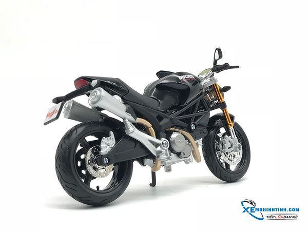 XE MÔ HÌNH DUCATI MONSTER 696 1:12 (ĐEN)