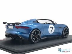 TS0035 MH TOPSPEED 1:18 JAGUAR F-TYPE PROJECT 7 CONCEPT ECURIE BLUE