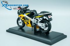 XE MÔ HÌNH SUZUKI GSX-R600 1:18 MAISTO (VÀNG ĐEN)