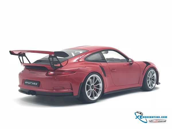 78165 MH 1:18 PORSCHE 911(991) GT3 RS (GUARDS RED/SILVER WHEELS)