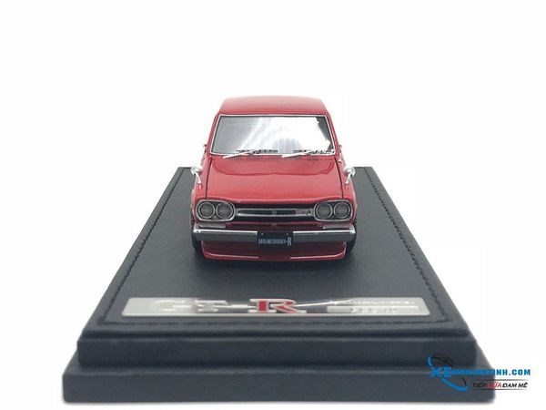 Nissan Skyline 2000 Gt ( PGC10 ) Ignittion model 1:43 ( Đỏ )