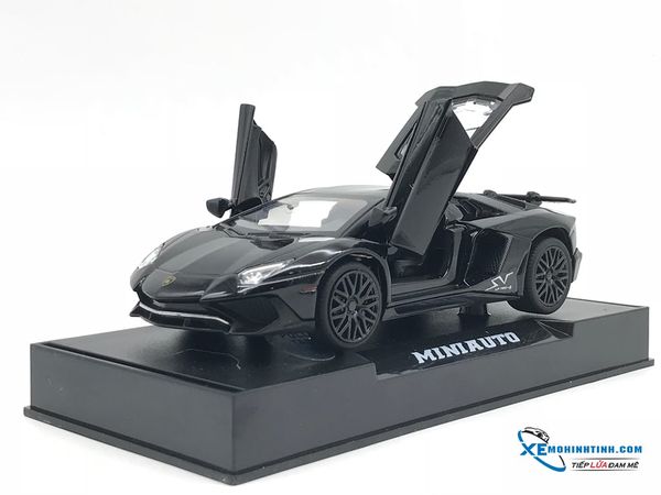 Lamborghini Aventador SV LP750-4 Mini Auto 1:32 (Đen)