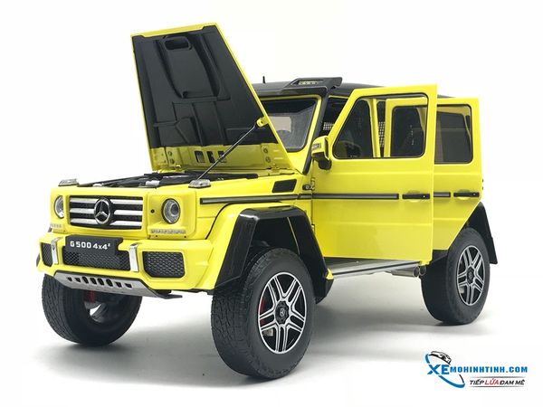 Mercedes G500 4x4 màu Vàng