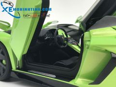 XE MÔ HÌNH LAMBORGHINI AVENTADOR J 1:18 AUTOART (XANH LÁ)