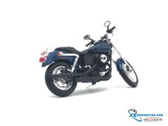 XE MÔ HÌNH HARLEY DAVIDSON DYNA SUPER GLIDMAISTOE SPORT 2003 1:12 MAISTO (XANH)