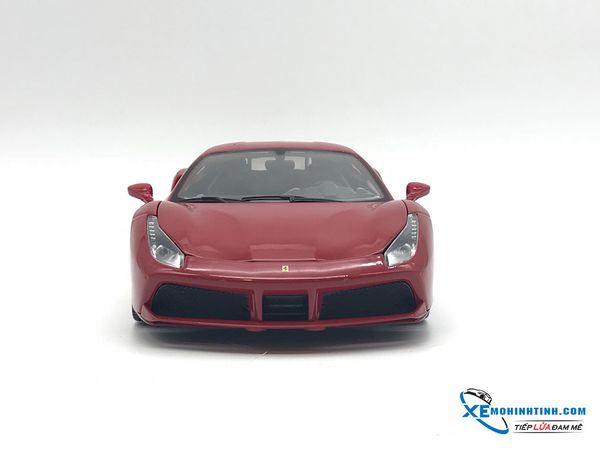 XE MÔ HÌNH FERRARI 488 GTB 1:18 BBURAGO (ĐỎ)