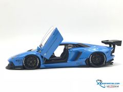 ''1/18 LB-WORKS LAMBORGHINI AVENTADOR (METALLIC SKY BLUE)''