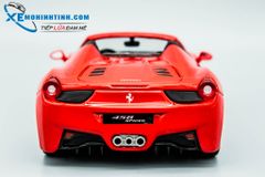 Xe Mô Hình Ferrari 458 Spider 1:24 Bburago (Đỏ)