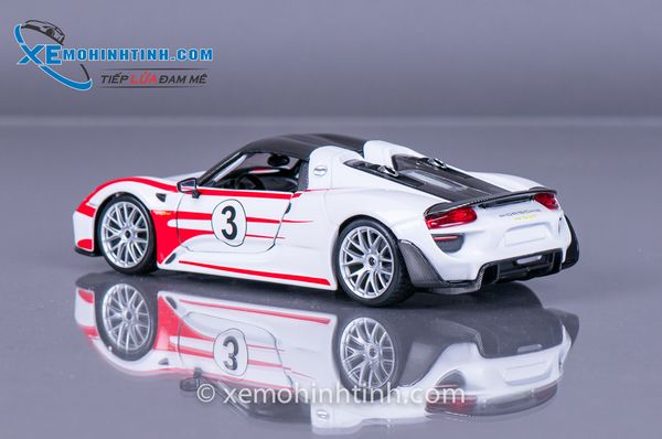 Xe Mô Hình Porsche 918 Weissach 1:24 Bburago