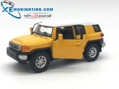 HỘP XE MÔ HÌNH Toyota FJ Cruiser WELLY 1:36 (Vàng)