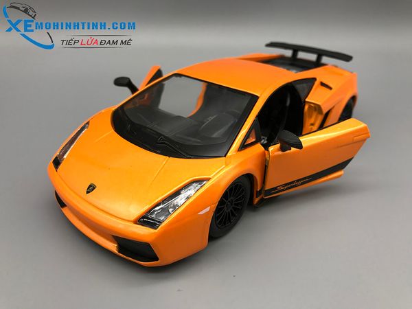 Xe Mô Hình Lamborghini Gallardo Superleggera 1:24 Bburago (Cam)