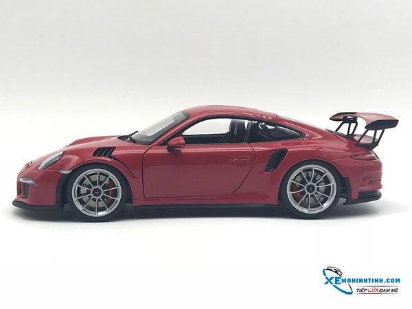 78165 MH 1:18 PORSCHE 911(991) GT3 RS (GUARDS RED/SILVER WHEELS)