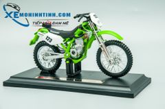 XE MÔ HÌNH KAWASAKI KLX250SR 1:18 MAISTO (XANH LÁ)