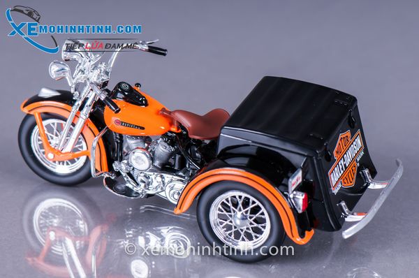 XE MÔ HÌNH HARLEY DAVIDSON 1947 SERVI-CAR 1:18 MAISTO (CAM)