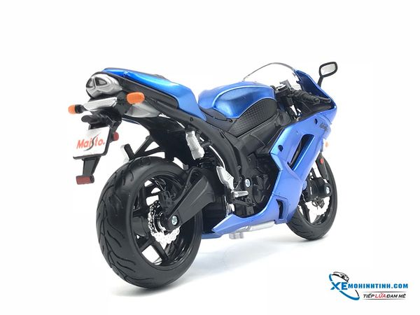 Xe Mô Hình Kawasaki Ninja ZX - 6R 1:12 Maisto ( Xanh )