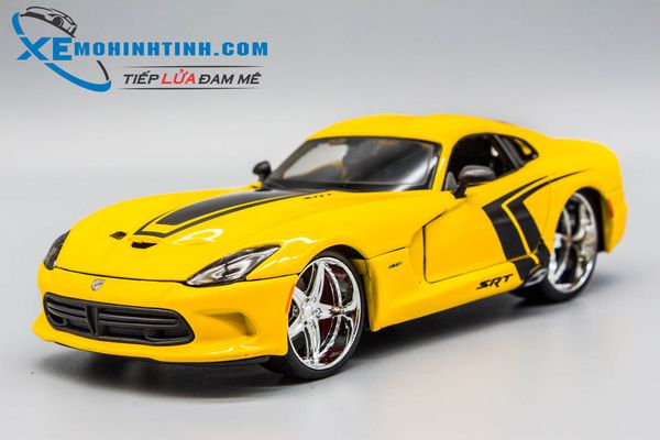 Xe Mô Hình Dodge Srt Viper Gts 2013 1:24 Maisto (Vàng)