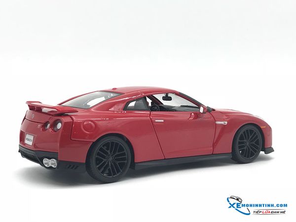 Nissan GT-R Year 2017 Bburago 1:24 (Đỏ)