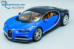 XE MÔ HÌNH BUGATTI CHIRON 1:18 BBURAGO (XANH)