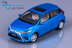 XE MÔ HÌNH TOYOTA YARIS 1:18 PAUDI (XANH DƯƠNG)