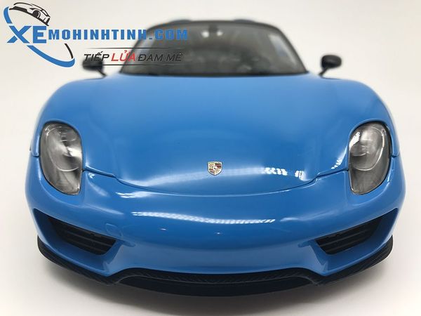 1/18 PORSCHE 918 SPYDER WEISSACH PACKAGE (RIVIERA BLUE)