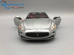 Xe Mô Hình Maserati Granturismo 1:24 Bburago (Bạc)