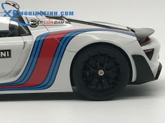 1/18 PORSCHE 918 SPYDER WEISSACH PACKAGE (WHITE/MARTINI LIVERY)