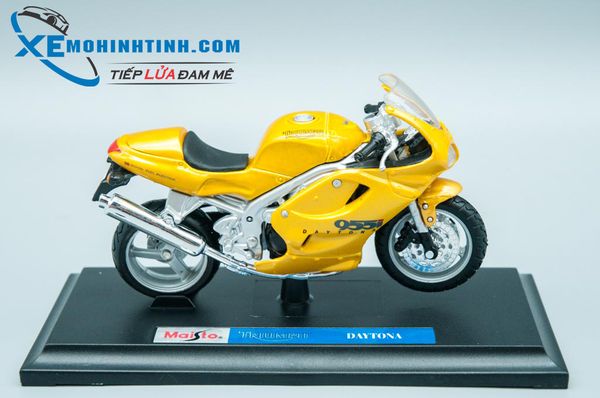 XE MÔ HÌNH TRIUMPH DAYTONA 955i 1:18 MAISTO (VÀNG)