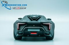 XE MÔ HÌNH LYKAN HYPERSPORT 1:24 JADA TOYS (ĐEN NHÁM)