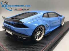 XE MÔ HÌNH LAMBORGHINI HURACAN LIBERTY WALK 1:18 GSMODEL (XANH)