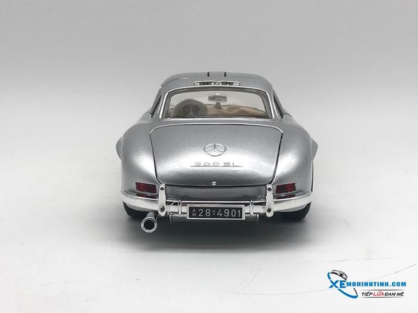 Xe Mô Hình Mercedes-Benz 300 SL ( 1954) 1:18 Bburago ( Bạc )