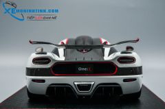 Xe Mô Hình Koenigsegg One:1 1:18 Frontiart ( Trắng )