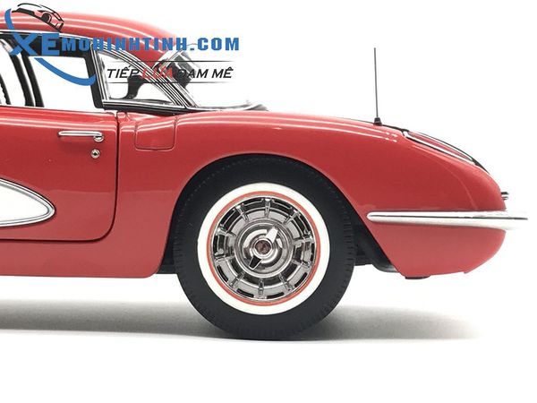 XE MÔ HÌNH CHEVEROLET CORVETTE 1968 (ĐỎ)