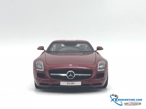 XE MÔ HÌNH MERCEDES-BENZ SLS AMG 1:18 GTAUTOS (ĐỎ)