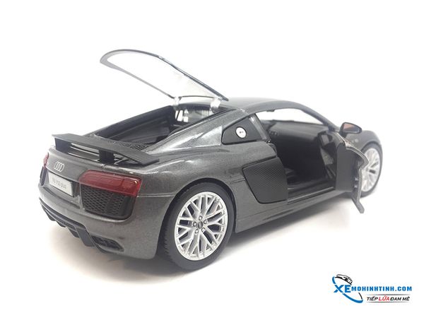 Xe Mô Hình Audi R8 V10 Plus 1:24 Maisto (Xám)