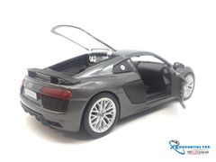 XE MÔ HÌNH AUDI R8 V10 PLUS 1:24 MAISTO (XÁM)