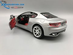 Xe Mô Hình Maserati Granturismo 1:24 Bburago (Bạc)