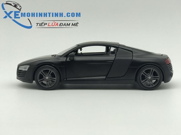 XE MÔ HÌNH AUDI R8 1:24 MAISTO (ĐEN)