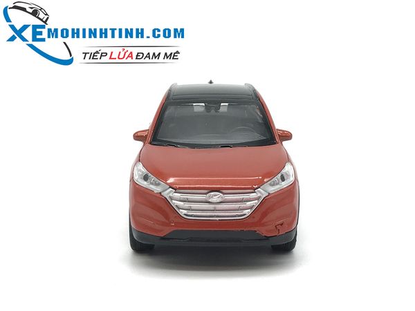 HỘP XE MÔ HÌNH Hyundai Tucson WELLY 1:36 (Cam )