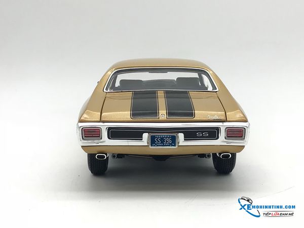 A1805509 MH 1:18 ACME 1970 396 CHEVELLE (GOLD)