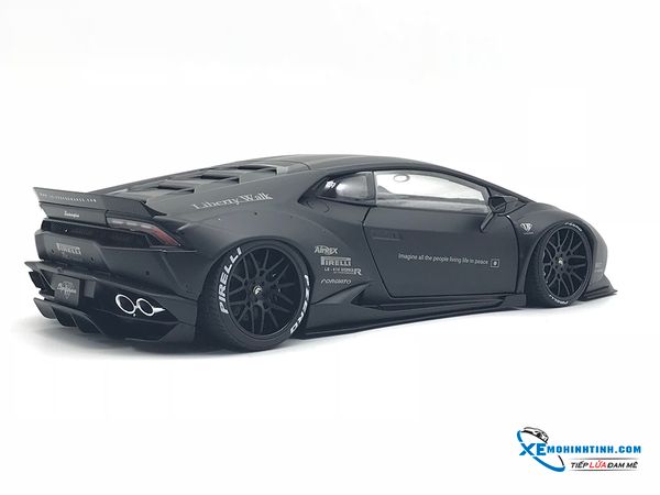 79121 MH 1:18 LIBERTY WALKLB-WORKS LAMBORGHINI HURACAN (MATT BLACK)