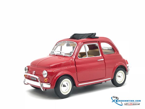 New Fiat 500 L Bburago 1:24 (Đỏ)