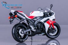 Xe Mô Hình Yamaha Yzf-R1 1:10 Welly (Trắng)