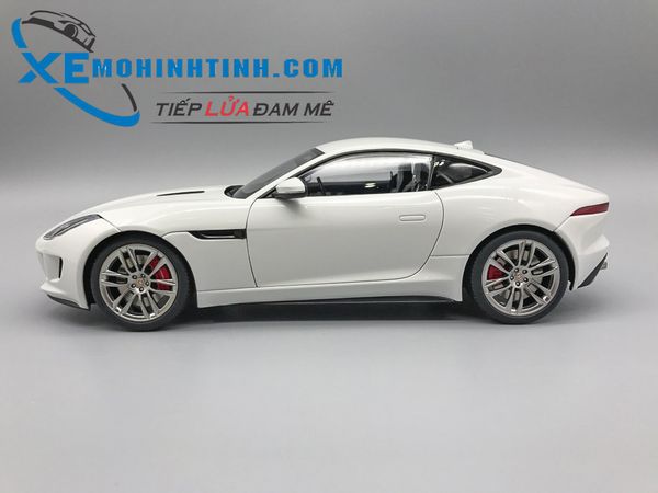 XE MÔ HÌNH JAGUAR F TYPE 2015 R COUPE 1:18 AUTOART (TRẮNG)